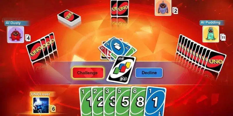 Thử sức chơi game bài cùng bạn bè với Uno online