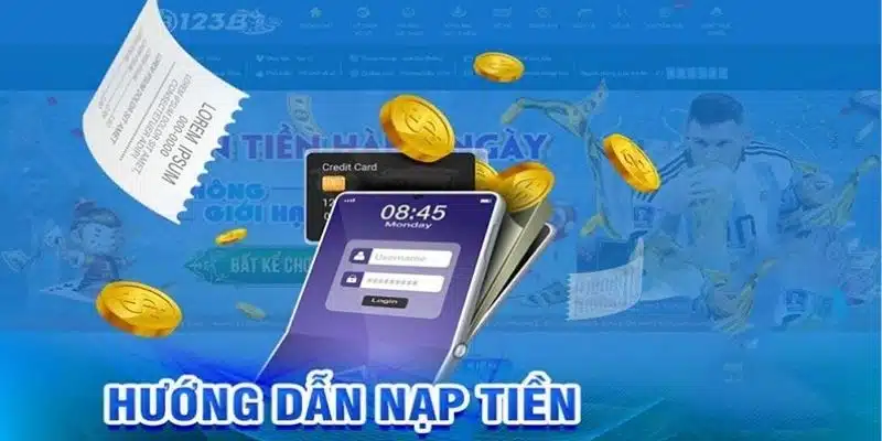 Hướng dẫn cách nạp tiền 123b chi tiết nhất